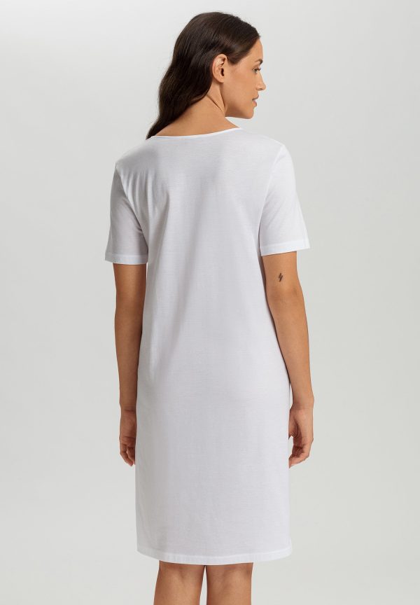 Liz Embroidered Cotton Nightgown - Image 3