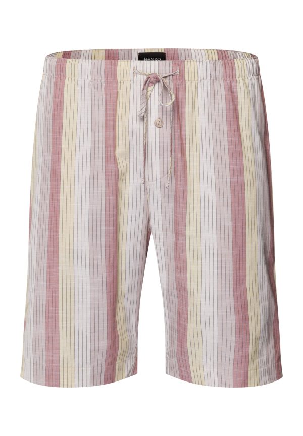 Night And Day Drawstring Cotton and Linen Shorts