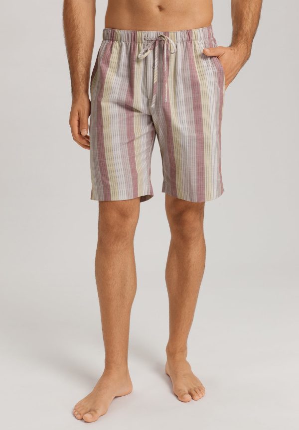 Night And Day Drawstring Cotton and Linen Shorts - Image 2