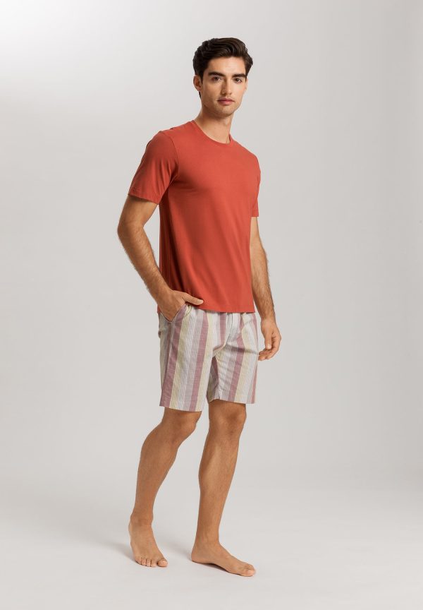 Night And Day Drawstring Cotton and Linen Shorts - Image 4