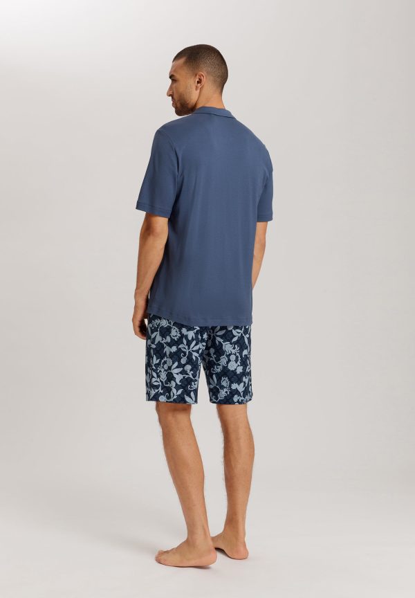 Night And Day Button Front Cotton Pajama Set - Image 3