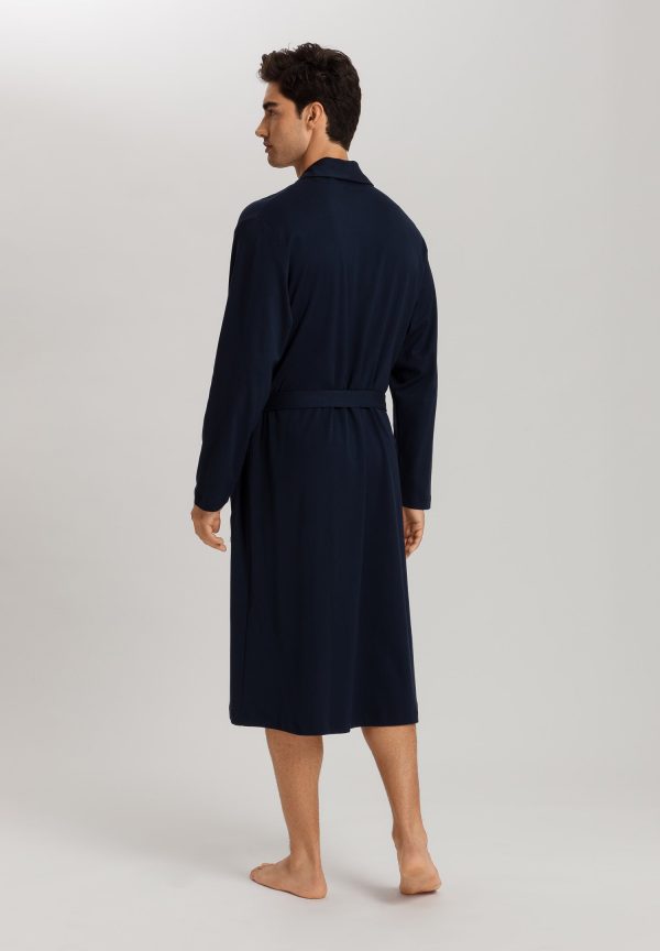 Night And Day Shawl Collar Cotton Robe 120cm - Image 3