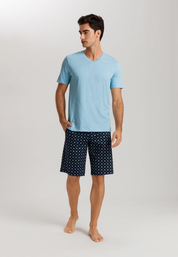 Night And Day V-Neck Cotton Pajama Set - Image 2