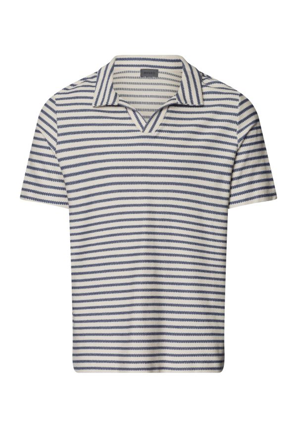 Loungy Summer Collared Organic Cotton Top